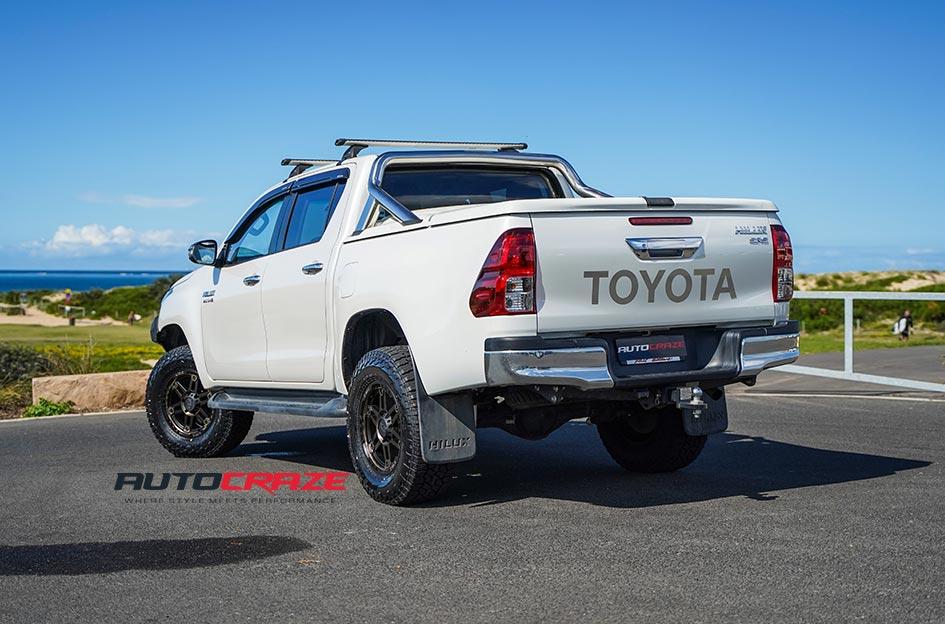 TOYOTA HILUX N80 4WD SPY XD 2 SATIN BLACK DARK TINT 